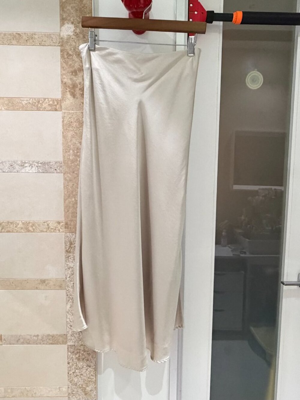 Grey Long Skirt - Size S